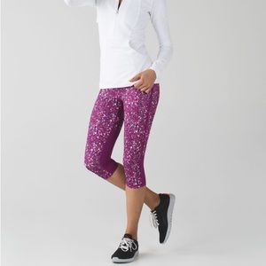 Lululemon Real Quick Crop. Size 8.  EUC